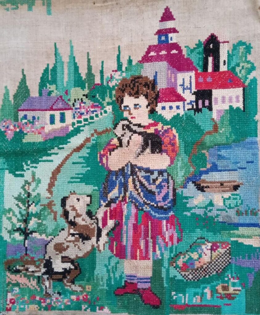 Ausstellung "Ukrainische Stickwandbilder mit deutschen Motiven"