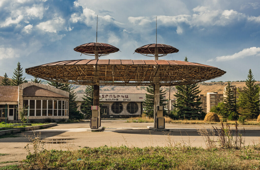 Verlassene Tankstelle © Jan Zychlinski