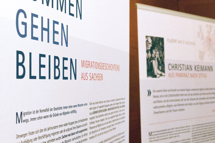 Ausstellung "Kommen | Gehen | Bleiben"