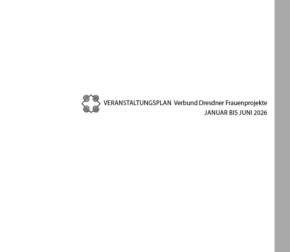 Broschüre Verbund Dresdner Frauenprojekte
